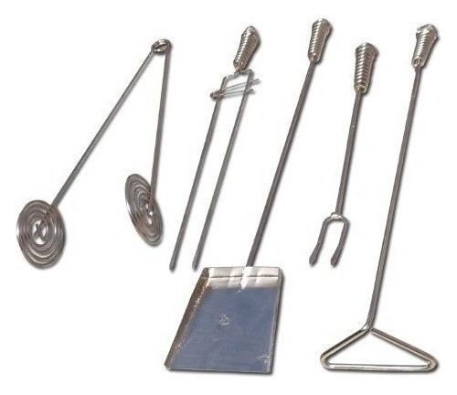 Set Accesorios Para Parrilla Utensillo Asado Parrillero 0