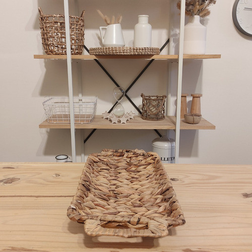 Centro De Mesa Base Redondeada Jacinto Con Asas Mediano 1