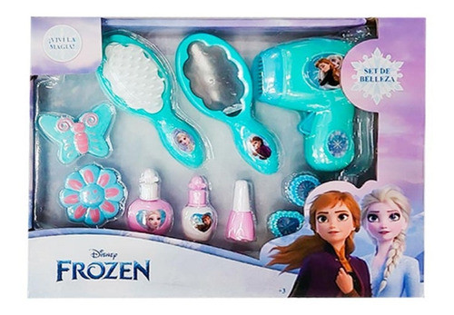Frozen Set De Belleza Con Secador Y Accesorios En Caja 0