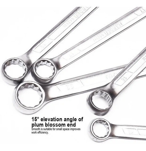 Llave Combinada Cromo Vanadio 13mm Harden Profesional 1