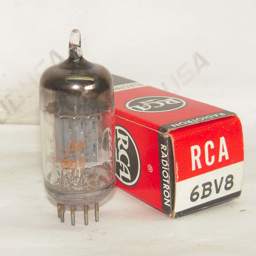 Válvula Electrónica, Vacuum Tube 6bv8 1