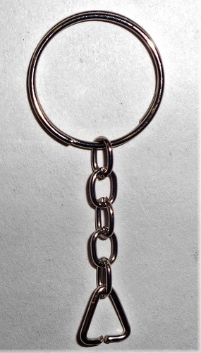 Argolla Llavero + Cadena+triangulo Ó Argollita Union X 250u. 0