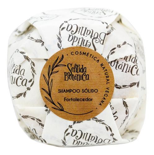 Sentida Botánica Shampoo Solido Fortalecedor Natural Vegano 1