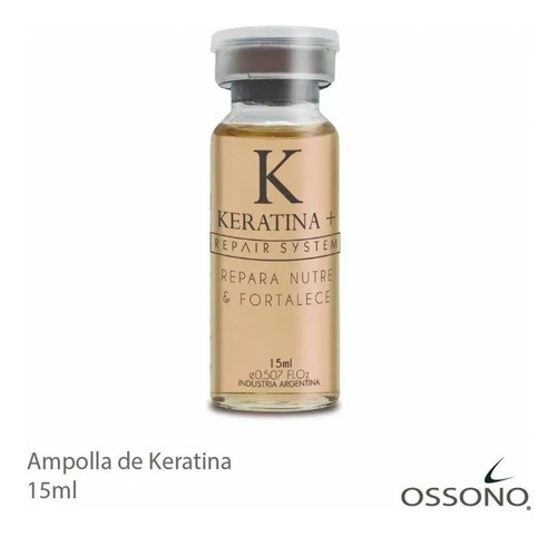 Ampolla Keratina + Repair System X15ml Ossono 0