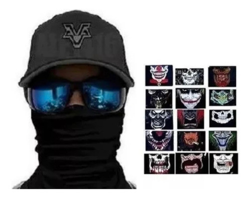 Cuello Multifuncion Termico Mascara Sky Bici Moto Gorro X10 1
