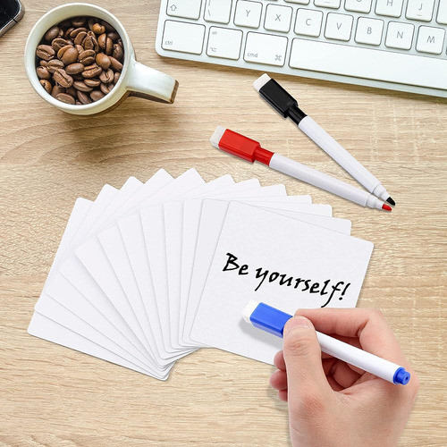 Mornajina 12pcs Notas Adhesivas De Borrado En Seco Etiquetas 1