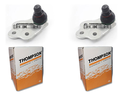 Kit X2 Rótula De Suspensión Fiat Toro Jeep Renegade Thompson 0