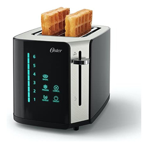 Oster Tostadora De 2 Rebanadas Con Tecnología Easy 0