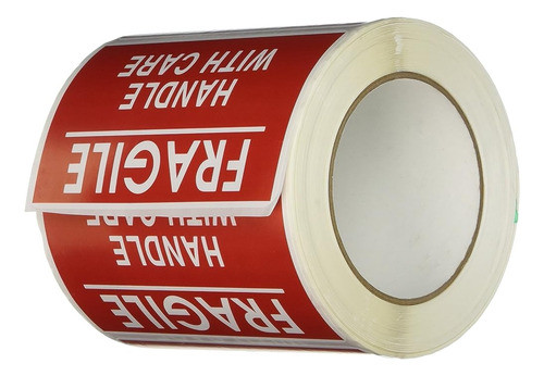 Tapecase Shipping Packing Labels Fragile/handle With Care , 0