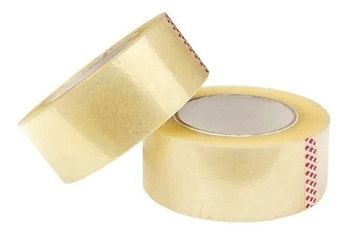 Cinta Embalaje Transparente Adhesiva 48mm X 100 Caja X 6u 0