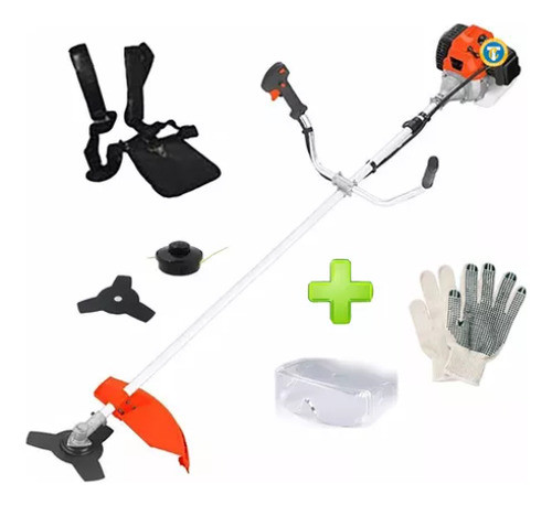 Kit Desmalezadora Bordeadora Foreman A Nafta 52cc 1 Año Gtia 0