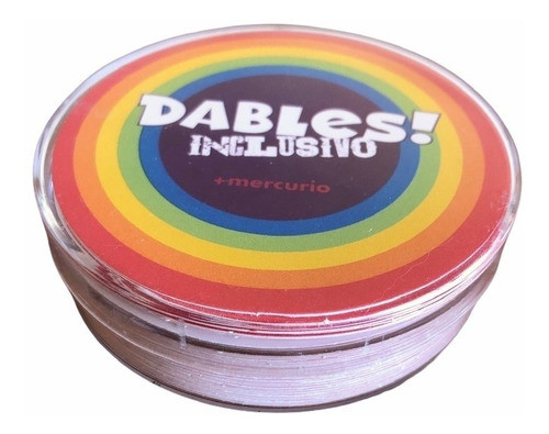 Dables Inclusivo Juego Cartas Redondas Memoria Visual Dobles 0
