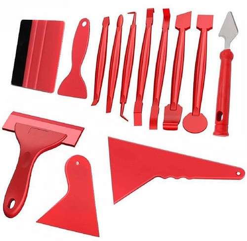 Espatula Juego 13 Pc Para Polarizado Ploteo Vinilo S. 0
