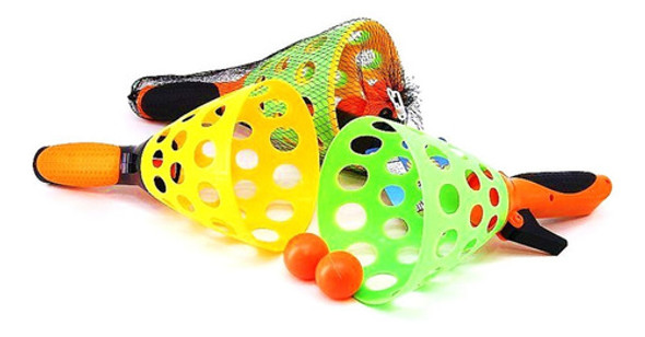 Juego Ping Pong Lanza Y Atrapa Las Pelotas Super Cla 898-2 1