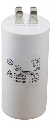 Capacitor Isatech 25f 25x400. 0