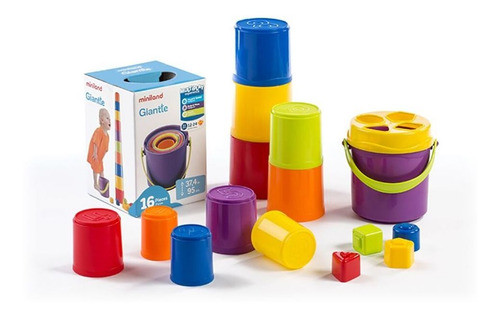 Moldes De Construcción Juguete Miniland Bebé Infantil Atrix 0