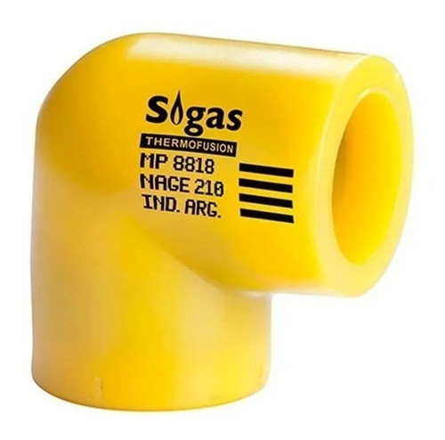 Codo Sigas Termofusion 32mm (1') Gas 0