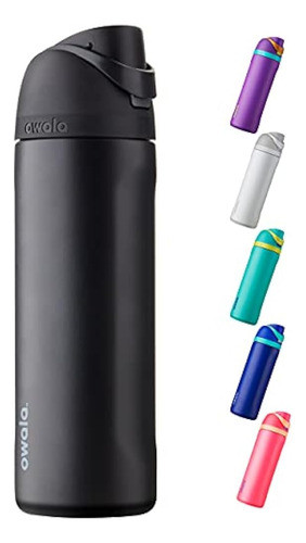 Botella De Agua De Acero Inoxidable Aislada Freesip Owala Co 0