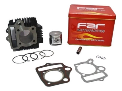 Kit Cilindro Completo Honda Biz / Wave 100 Far Cuo 0