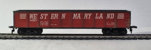 D_t   Vagon Gondola  Western  Maryland Usado 1