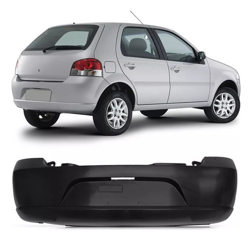 Paragolpe Trasero Fiat Palio G4 Fire 2007/ 0
