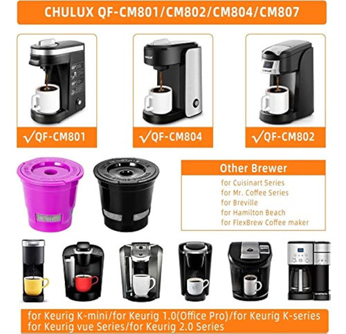 Chulux Paquete De 3 Filtros De Café De Malla 1