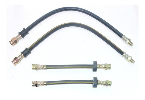 Kit 4 Mangueras Freno Delanteros / Traseros Fiat Marea - Yy7 0