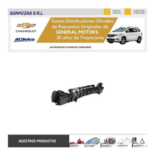 Absorvedor Paragolpe Trasero Spin 2019/ Chevrolet Original 1