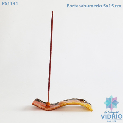 Porta Sahumerio Artesanal Vitrofusión 1