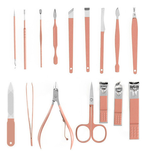 Set 16 Piezas Manicuria + Crema Manos Suaviza, Uñas Tersas 1