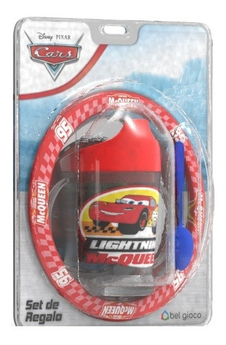 Set Regalo Disney Cars Bowl + Vaso Asas Tomasolito Blister 0