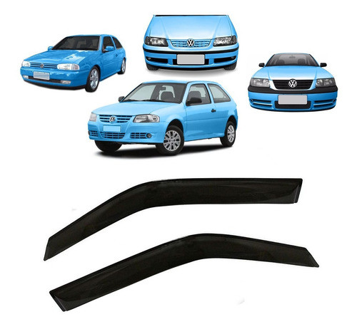 Lluvieros Goteros Volkswagen Gol G3 2 Puertas 2000 - 2005 0