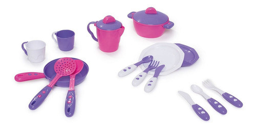 Kit Completo De Cocina Rosa Calesita Ploppy 760333 1