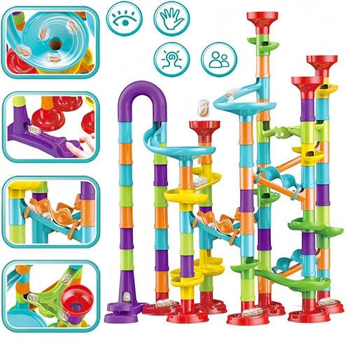 Juego De Canales De Mármol Para Niños 113 Piezas Juguete Ste 1
