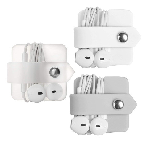 Elfrhino, Organizador De Silicona Para Auriculares, De De De 0