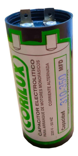 Capacitor Para Arranque Motor Monofasico 150/170mf 0