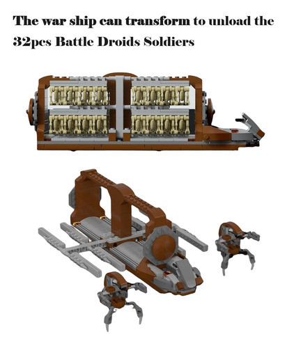 Kit De Construcción Soldados De Batalla 32 Piezas Ews 1