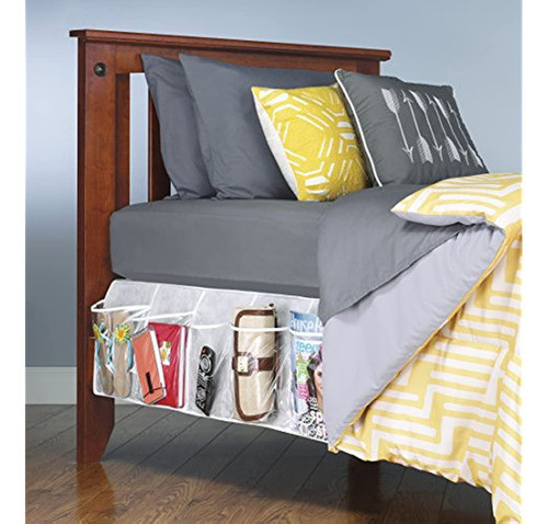 Organizador De Almacenamiento De Faldas De Cama Whitmor Tran 1