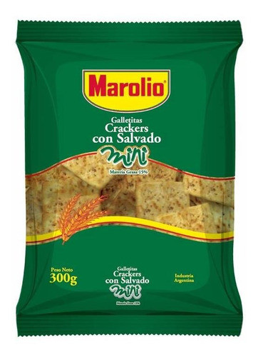 Pack X 24 Unid. Galletitas  Mincrema Salv 300 Gr Marolio Ga 0
