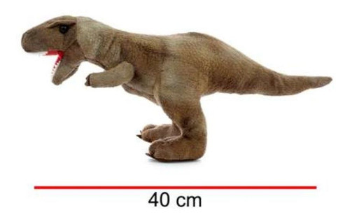 Peluche Jurassic World Dinosaurio Rex 40 Cm Universo Binario 0