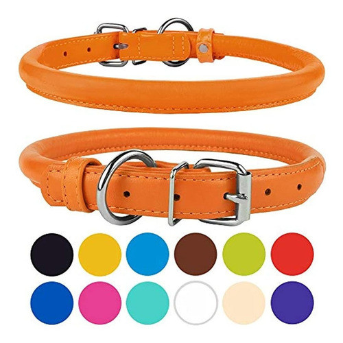 Collar De Perro De Cuero Laminado Directo, Collar De Cachorr 1