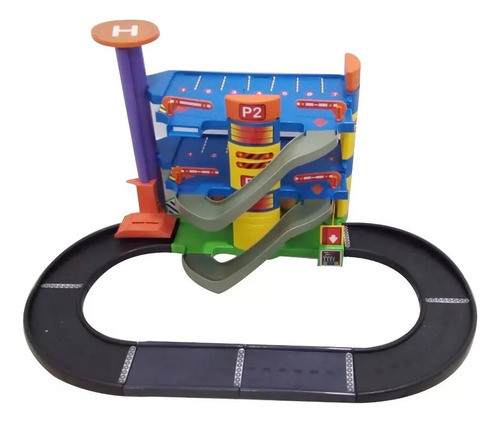 Estacion Servicio Juguete Nene Pista Calle Garage Lavadero 0