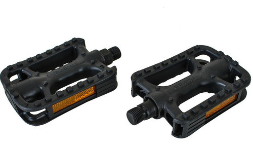 Pedales Para Bicicleta Playera Rosca 1/2 Plásticos 0