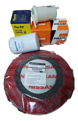 Kit Filtros Motor Nissan Sentra B13 E16 0