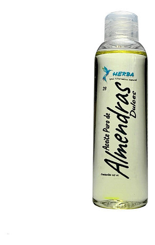 Aceite  De Almendra * Herba* 60cc . Puro Y Natural 0