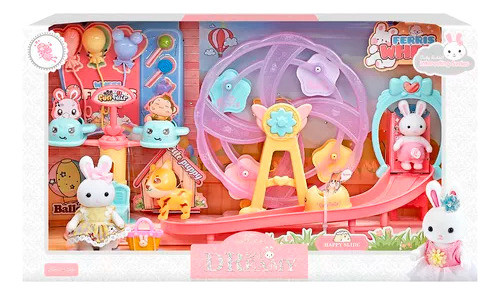 Parque De Diversiones Bay Dreamy Conejos Con Accesorios Ub 0