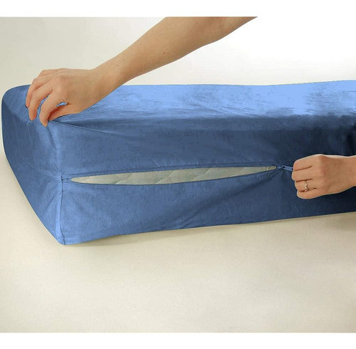 Klothy Sábana Bajera Con Cremallera De 1 Pieza Solamente - S 1