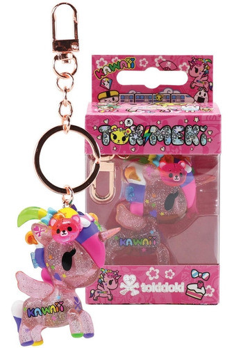 Llavero Tokidoki Tokimeki Unicornio Brillantina Figura Atrix 0