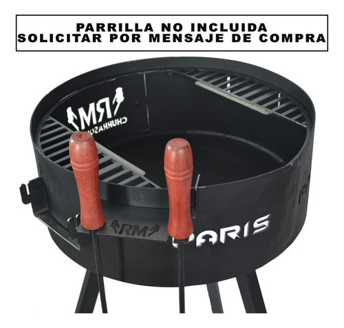 (solo) Porta Utensillo Para Fogonero 1