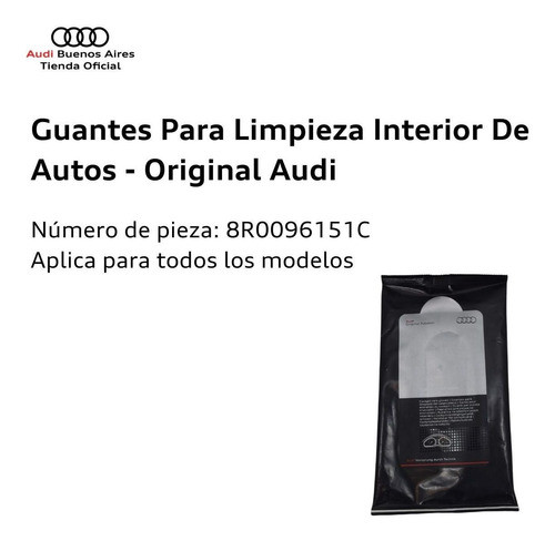 Guantes Para Limpieza Interior De Autos Volkswagen Amarok De 1